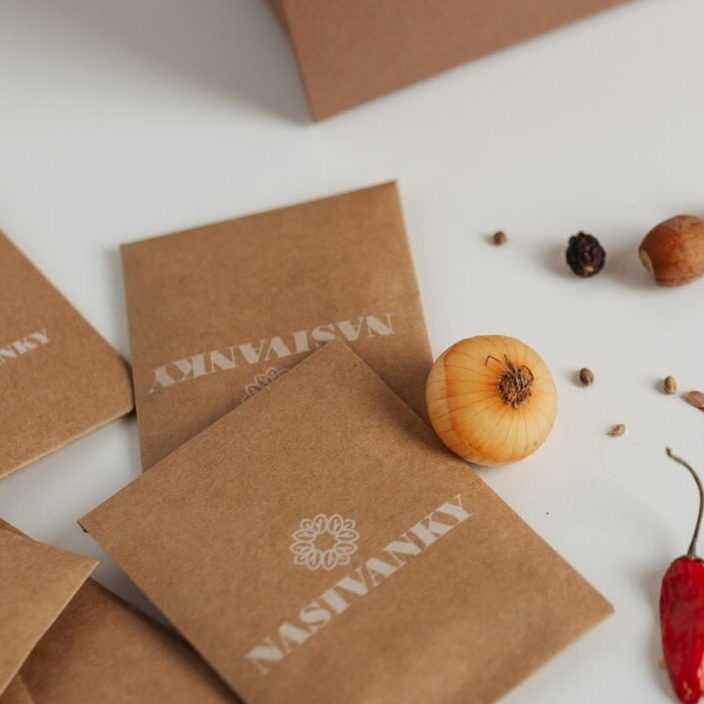 Пакетики для пакування насіння Nasivanky